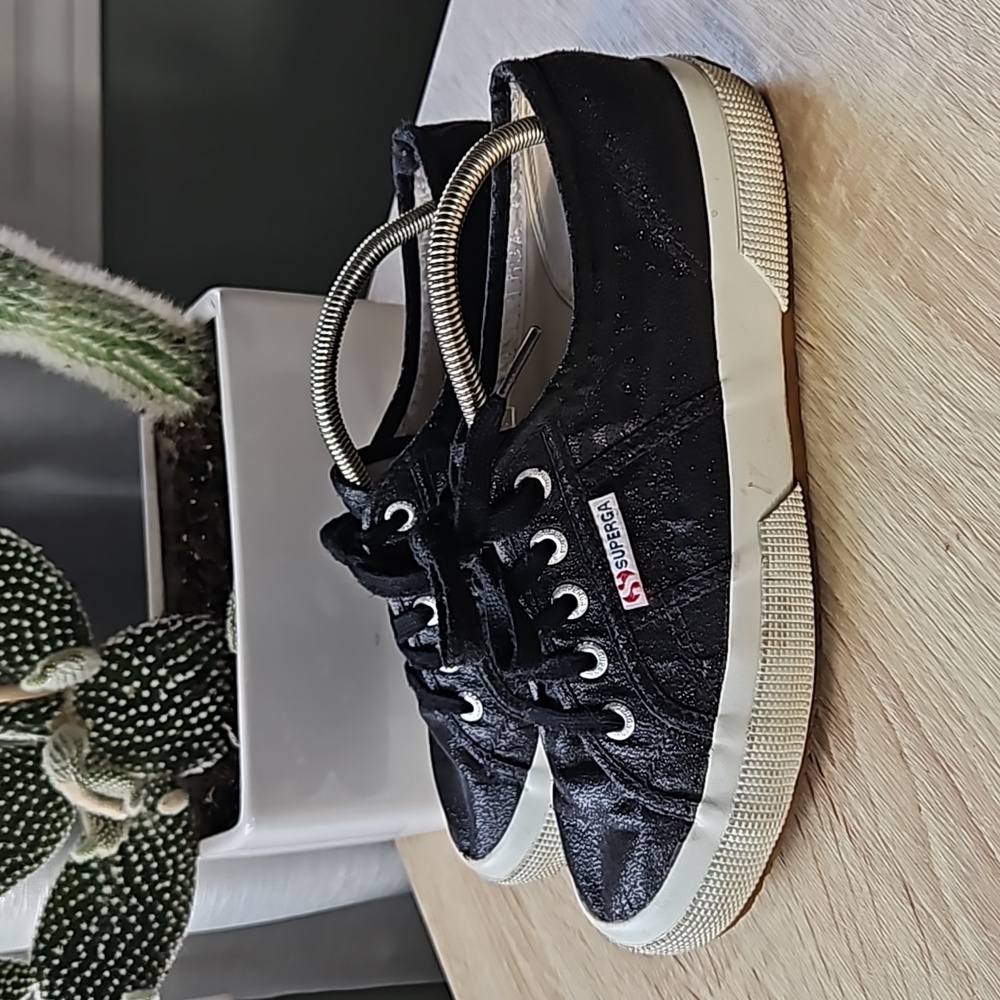 Superga Classic COTU Gunmetal Sneakers - Picture 4 of 8